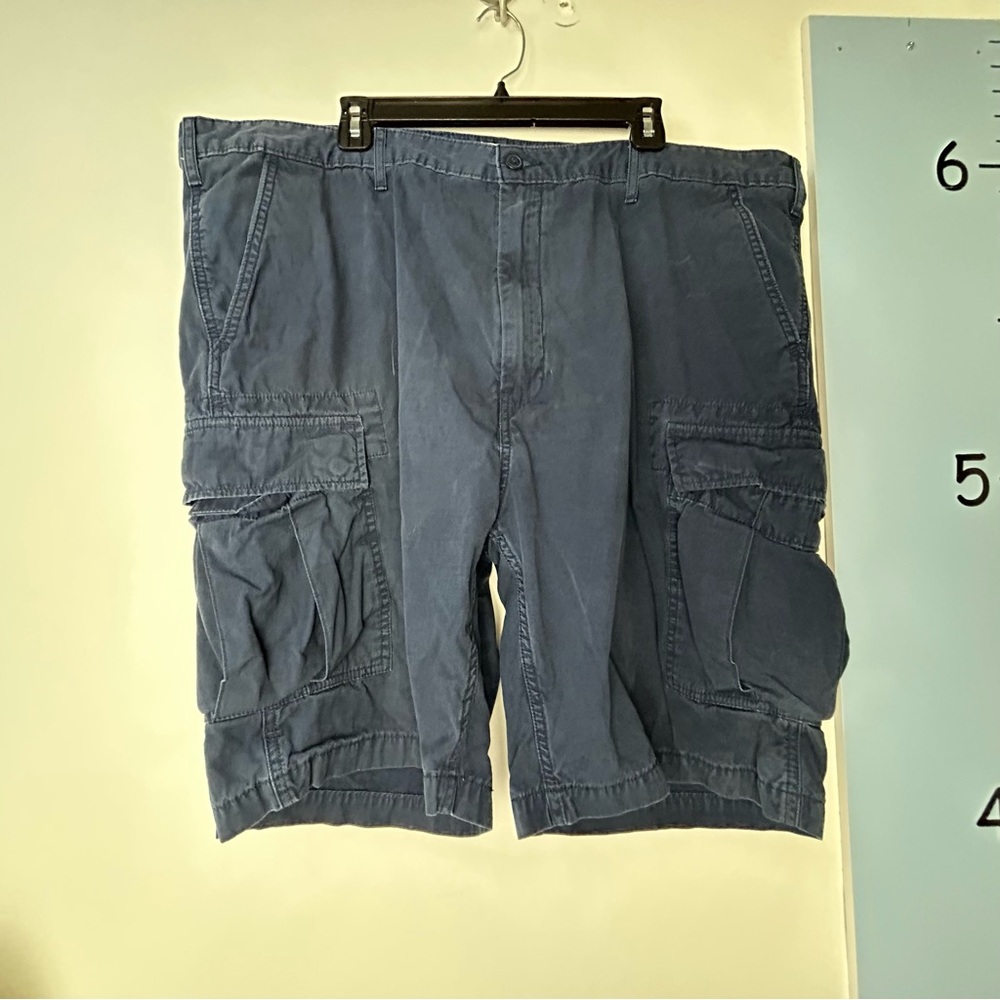 Levi's Blue Cargo Shorts Durable Cotton Blend Men's W46